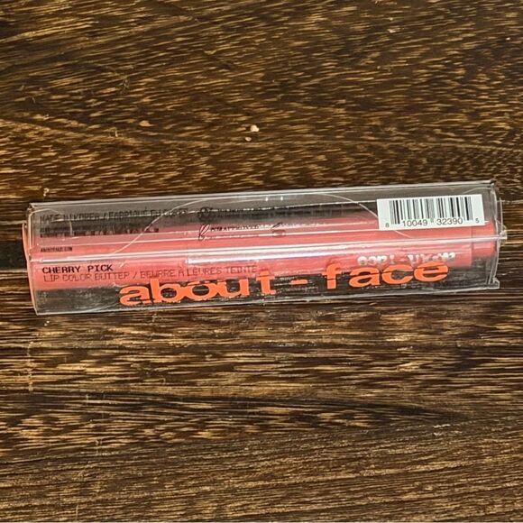 About-Face Bundle Cherry Pick Lip Pencil and Cheek Freak Blush Set. Pinky. New! - Picture 10 of 13